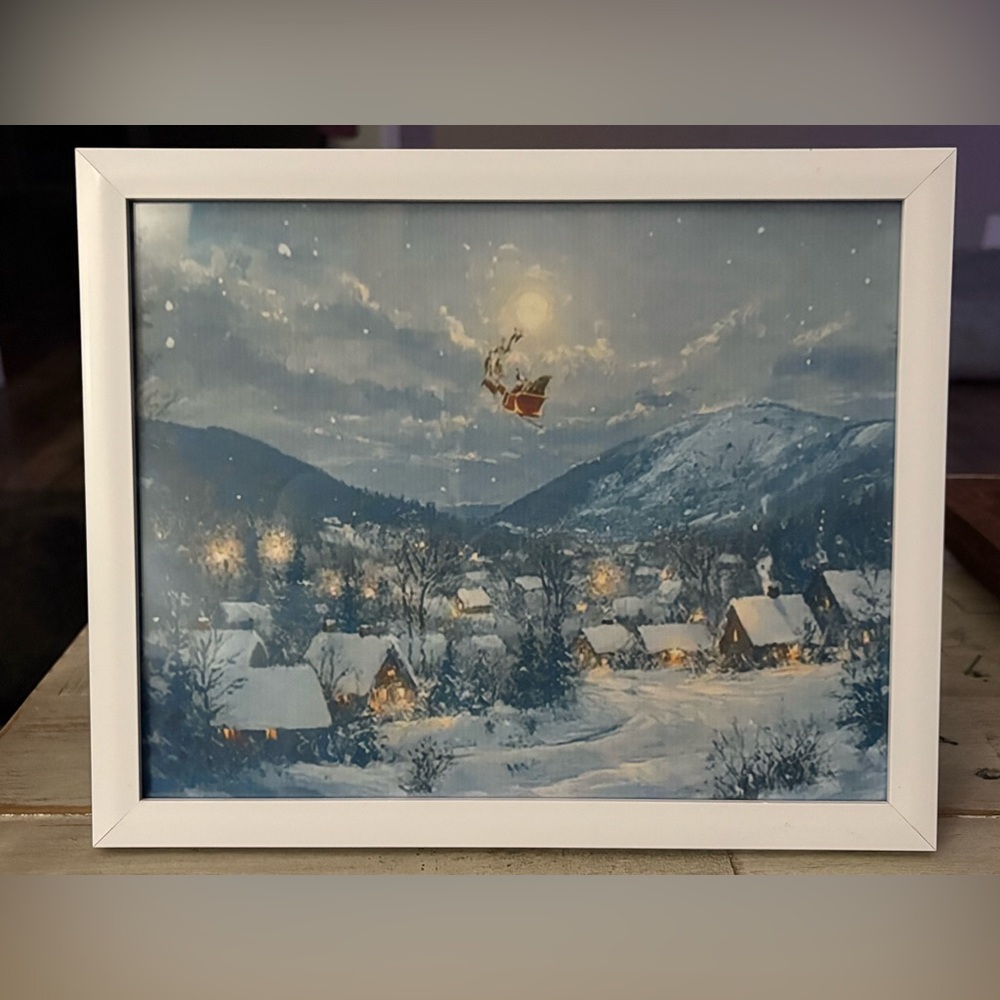 Winter Wonderland Framed Holiday Decor